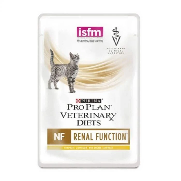 Purina Proplan PPVD Feline NF Renal Function Bustine Pollo 10 X 85 G