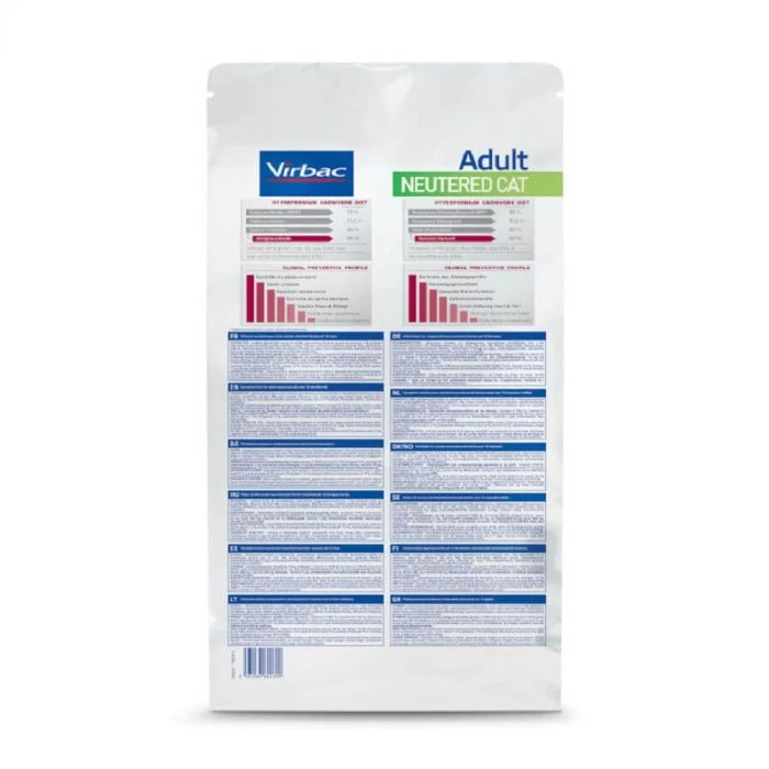 Virbac Veterinary HPM Adult Neutered Cat 3 Kg - immagine 3