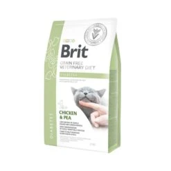 Brit Vet Diet Cat Diabetes Senza Cereali 2 Kg