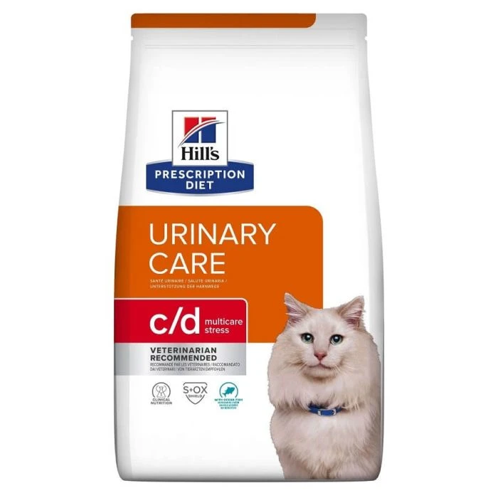 Hill's Prescription Diet Feline C/D Multicare Al Pesce 8 Kg
