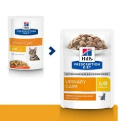 Hill's Prescription Diet Feline C/D Multicare Pollo BUSTINE 12 X 85 G