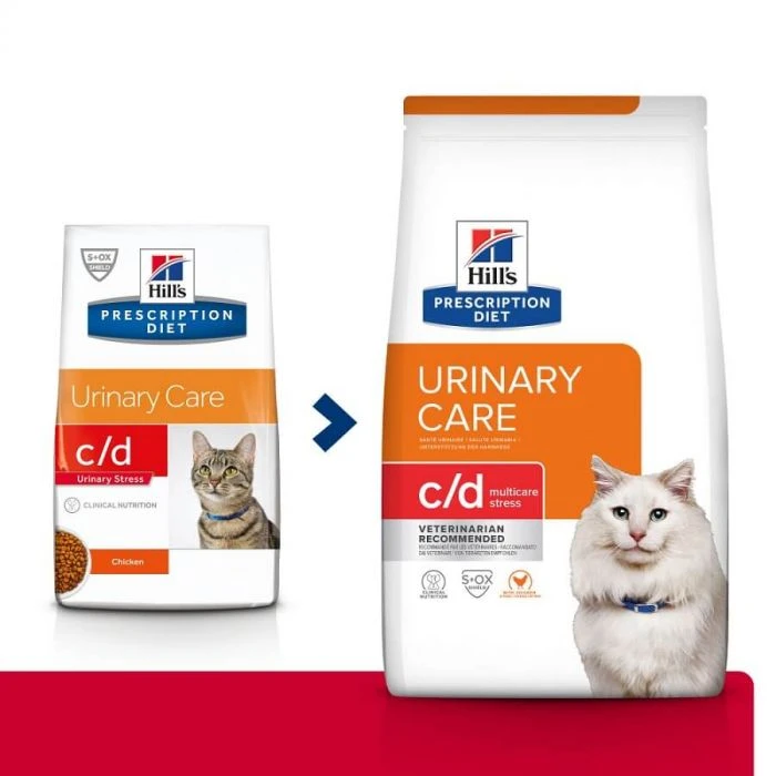 Hill's Prescription Diet Feline C/D Urinary Stress Al Pollo 8 Kg