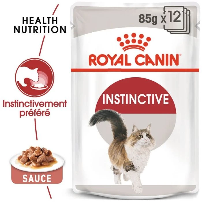 Royal Canin Feline Health Nutrition Instinctive In Salsa 12 X 85 G - immagine 2