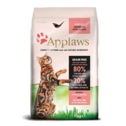 Applaws Crocchette Gatto Pollo Salmone 7.5 Kg