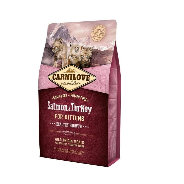 Carnilove Salmone E Tacchino Kitten 6 Kg