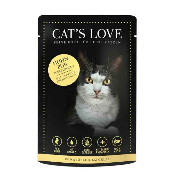 Cat's Love Classic Pollo Senza Cereali & Senza Glutine 12 X 85 G