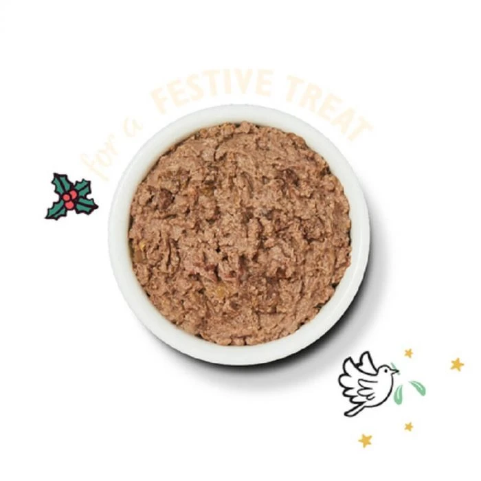 Lily's Kitchen Lily's Kitchen Paté Di Natale Al Tacchino E Al Prosciutto Per Gatto 19 X 85 G - immagine 2