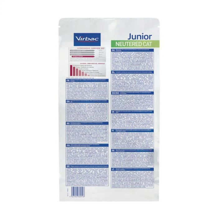 Virbac Veterinary HPM Junior Neutered Cat 1.5 Kg - immagine 2