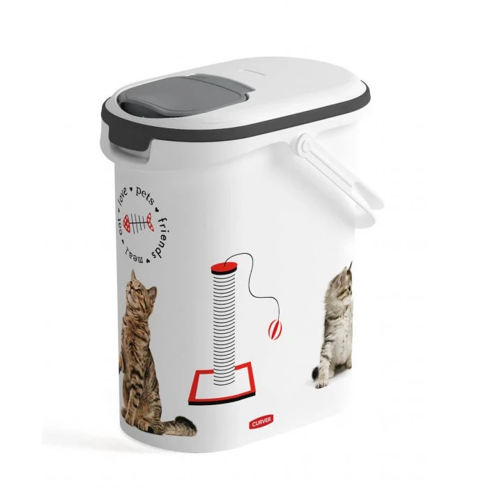 Contenitore Per Crocchette 4 Kg Curver Modello Gatto