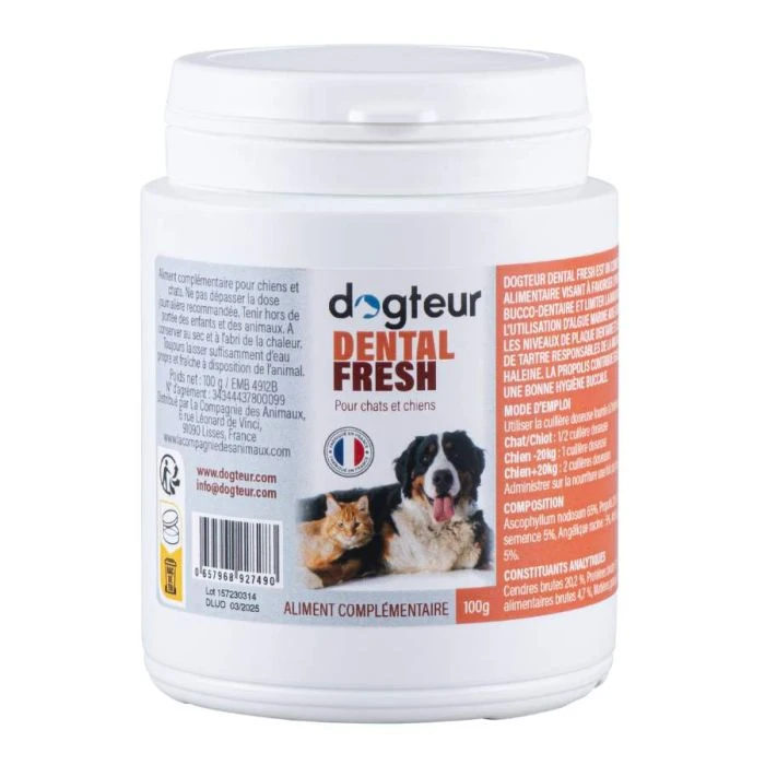 Dogteur Dental FRESH Cane & Gatto 100 G