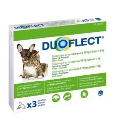 Duoflect CANE 2-10 Kg E GATTO > 5kg 3 Pipette - 6 Mesi