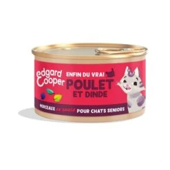 Edgard & Cooper Edgard & Cooper Tacchino & Pollo Gatto Senior 18 X 85 G