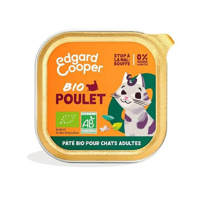 Edgard & Cooper Edgard & Cooper Pollo Bio Gatto 16 X 85 G