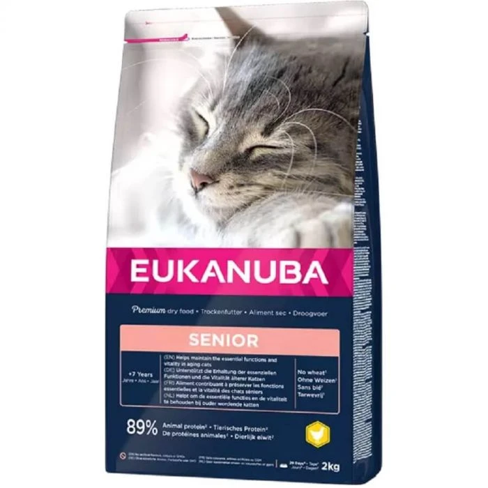 Eukanuba Top Condition 7+ Per Gatto Senior 2 Kg - immagine 2