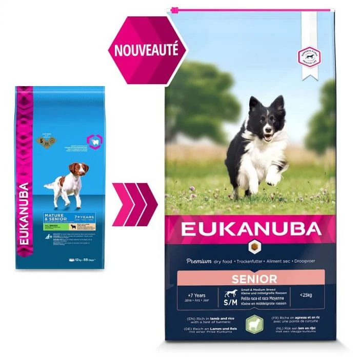 Eukanuba Mature & Senior Agnello 2.5 Kg - immagine 2