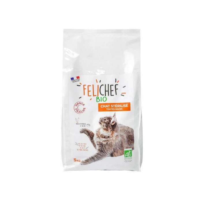 Felichef Crocchette BIO Gatto Sterilizzato 5 Kg - immagine 2