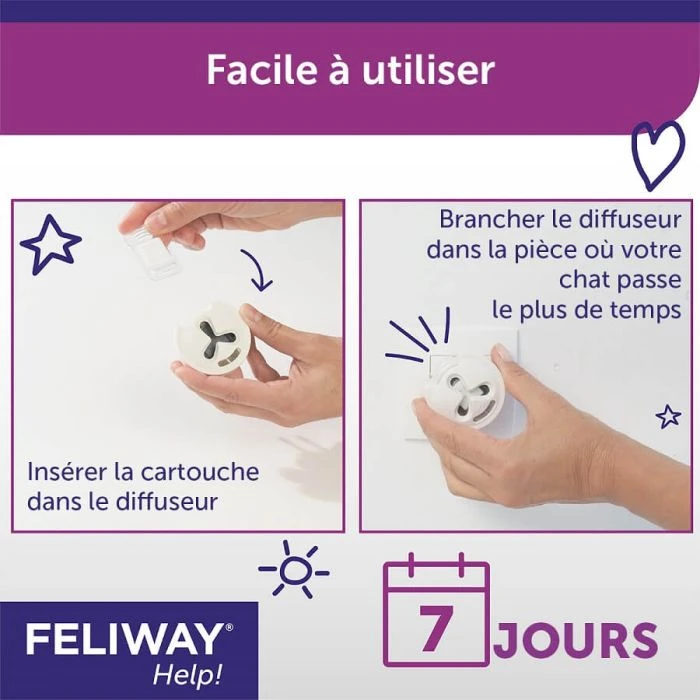 Feliway Help Pack 3 Cartucce 7 Jours - immagine 5