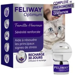 Feliway Optimum Diffusore + Ricarica 48ml (30 Giorni)