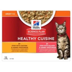 Hill's Science Plan Hill's Science Plan Feline Adult Healthy Cuisine 12 X 80 G
