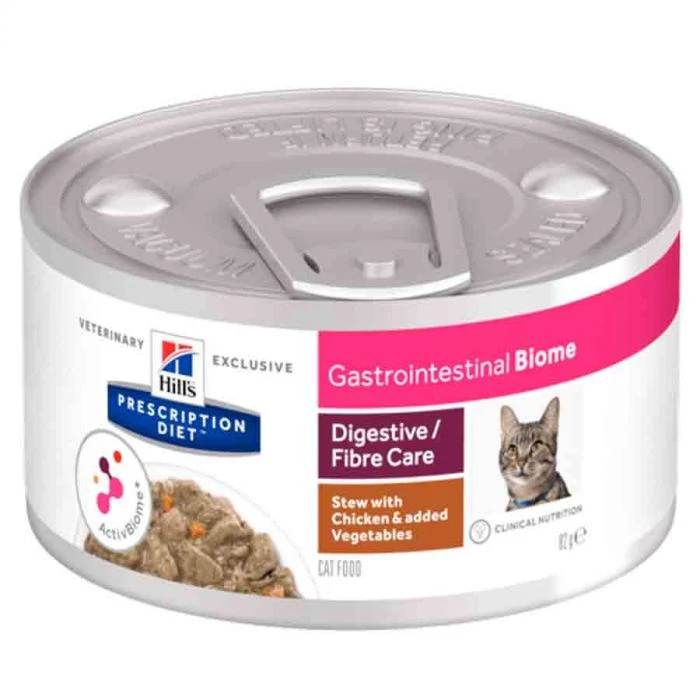 Hill's Prescription Diet Feline Gastrointestinal Biome Spezzatino 24 X 82 G