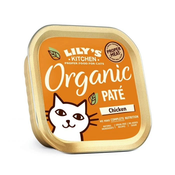 Lily's Kitchen Lily's Kitchen Organic Bio Con Pollo Per Gatti 19 X 85 G