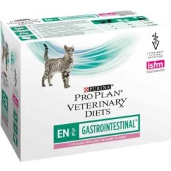 Purina Proplan PPVD Feline Gastro Intestinal EN Bustine Salmone 10 X 85 G