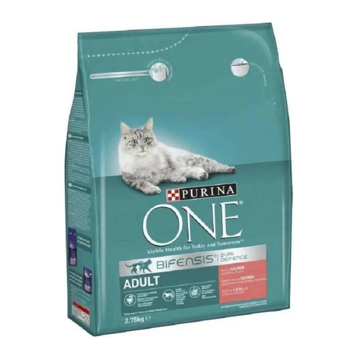 Purina One Per Gatto Adulto Al Salmone 4 X 2.75 Kg
