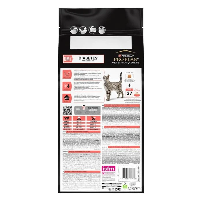 Purina Proplan PPVD Feline DM Diabète 1.5 Kg - immagine 2