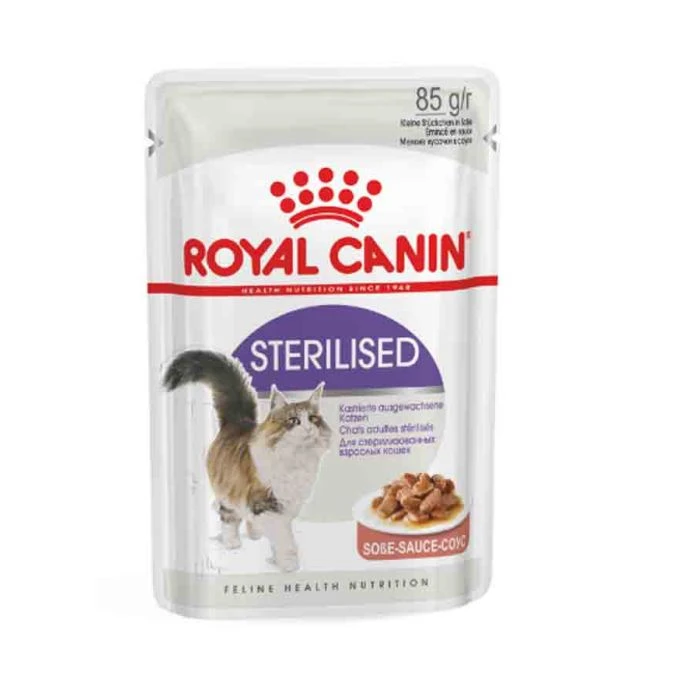 Royal Canin Feline Health Nutrition Sterilised Salsa 12 X 85 G