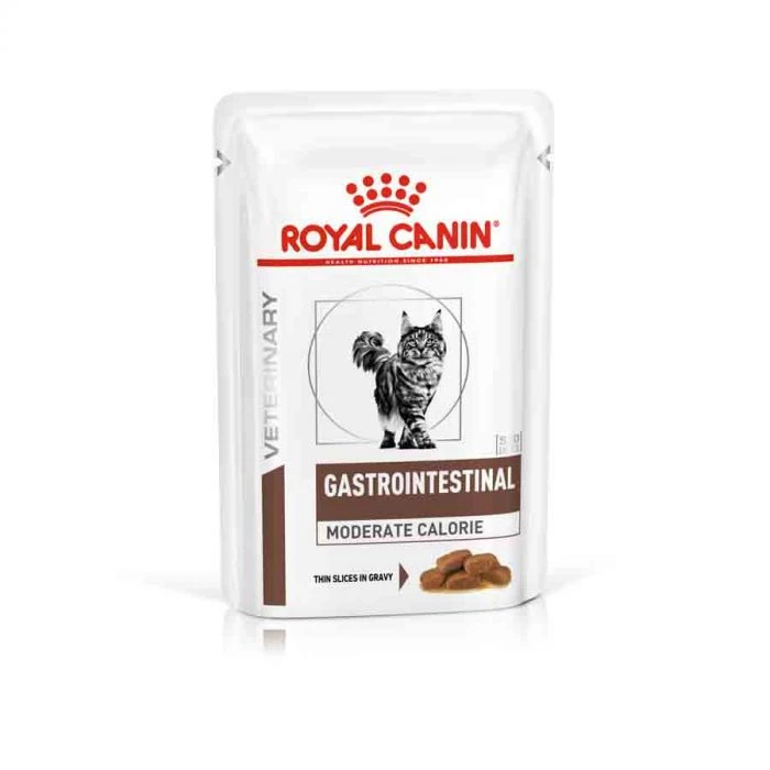 Royal Canin Vet Cat Gastrointestinal Moderate Calorie Bustine 12 X 85 G