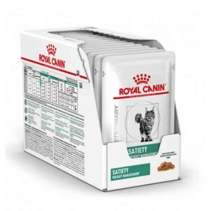 Royal Canin Vet Cat Satiety Weight Management 12 X 85 G