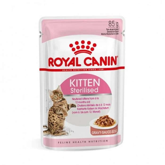 Royal Canin Kitten Sterilised Bustine 12 X 85 G - immagine 2