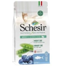 Schesir Crocchette Gatto Adulto Sterilizzato Mono Proteine Al Tonno 350 G