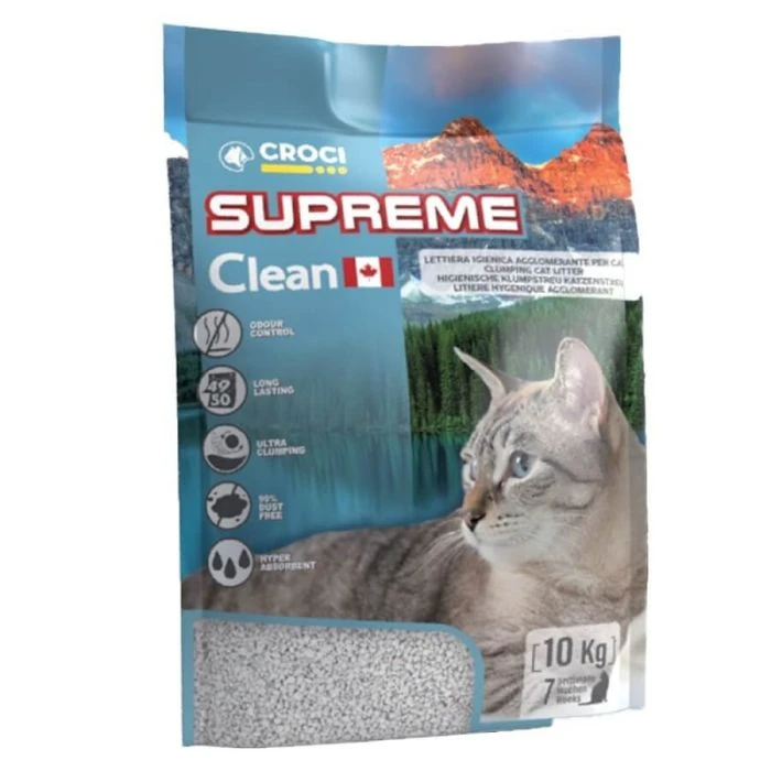 Croci Lettiera Supreme Clean Gatto 10 Kg