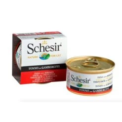 Schesir Tonnetto Con Gamberetti In Gelatina Per Gatto 14 X 85 G