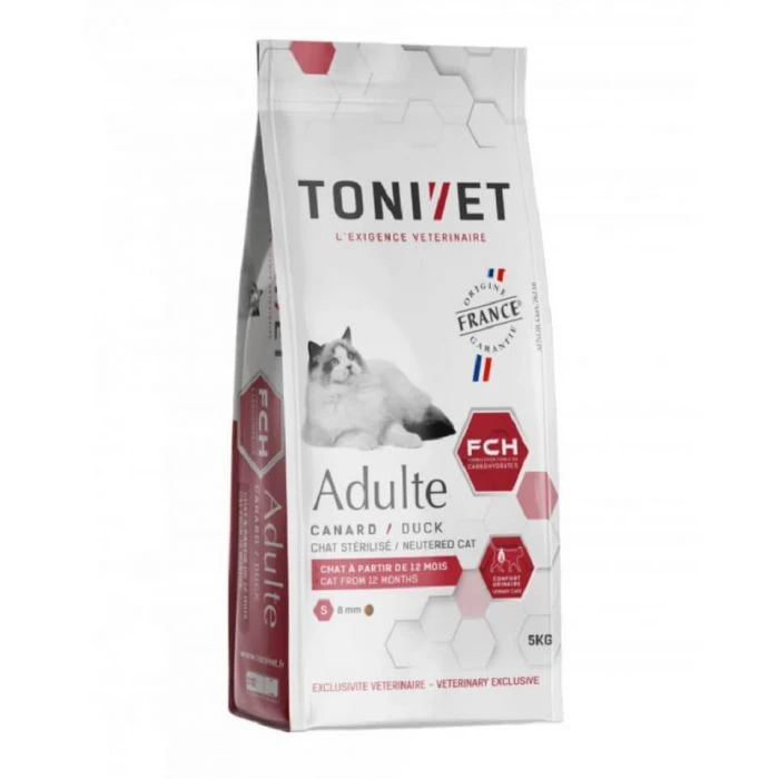Tonivet Adult Gatto All'anatra 1,5 Kg