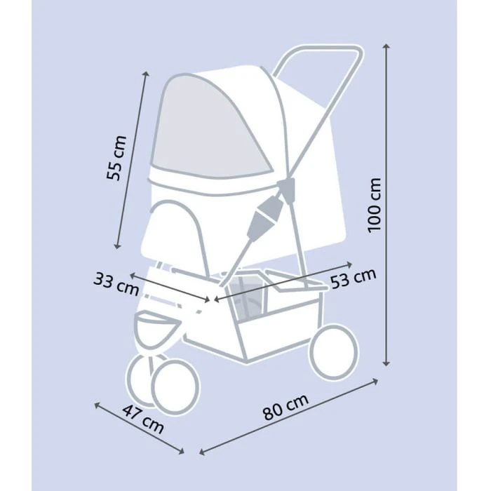Trixie Passeggino Friends On Tour Cane E Gatto - immagine 9