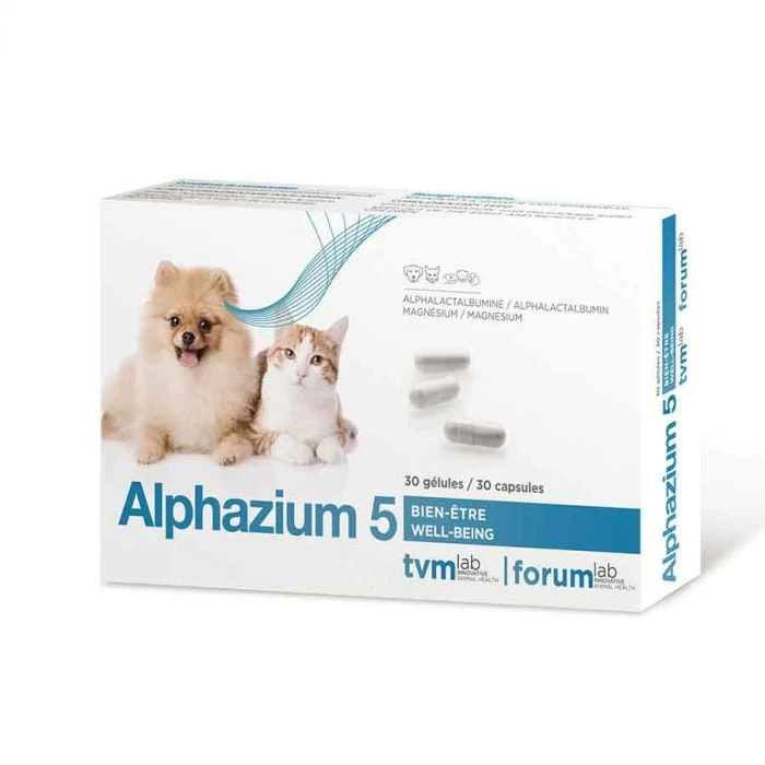 TVM Alphazium 5 Gatto & Cane Stressato 30 Gellule - immagine 2