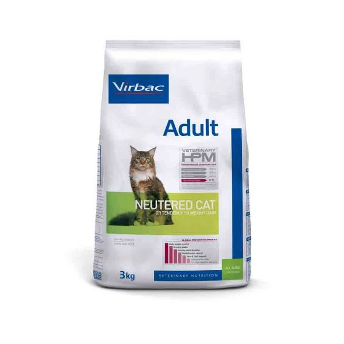Virbac Veterinary HPM Adult Neutered Cat 3 Kg