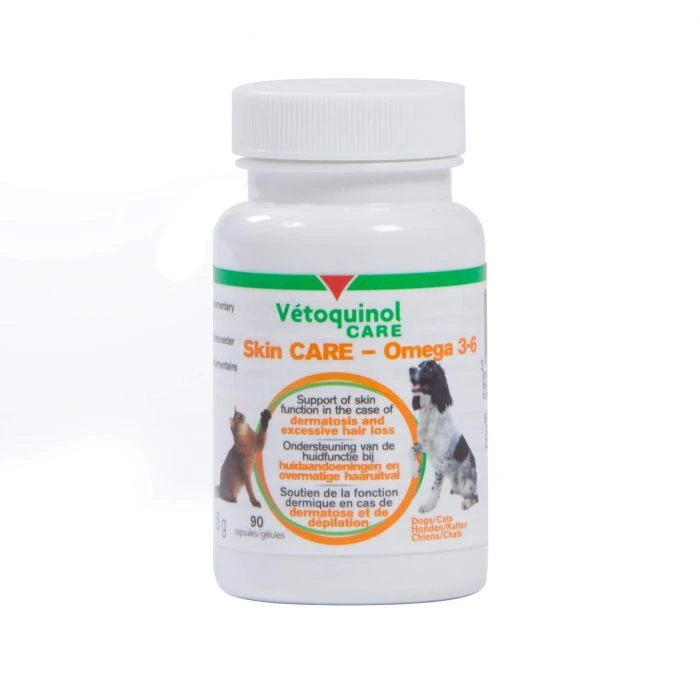 Vetoquinol Care Skin Care Omega 3-6 90 Caps