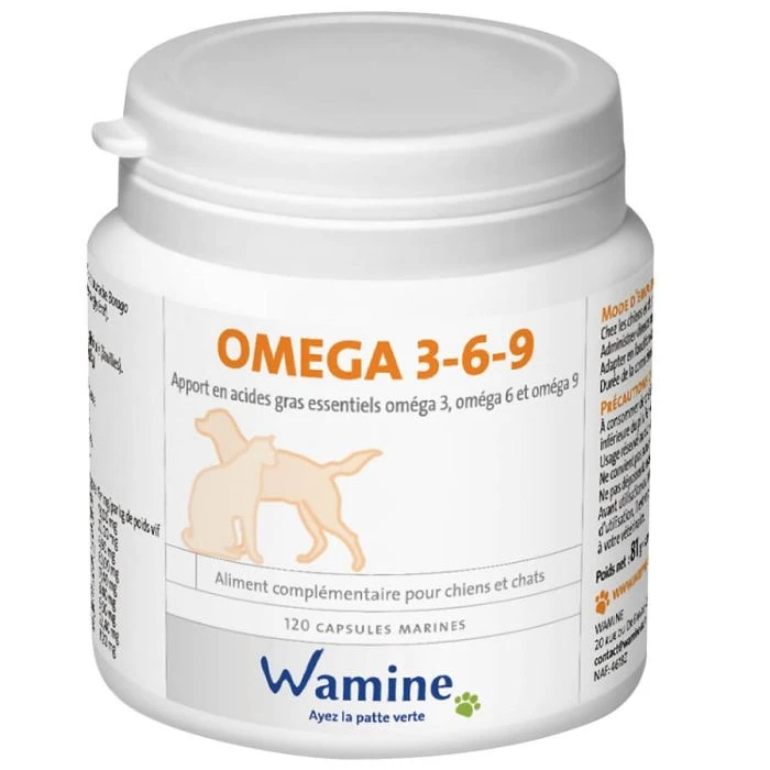 Wamine Omega 3-6-9 120 Cpr