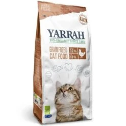 Yarrah Bio Crocchette Senza Cereali Pollo / Pesce Per Gatto Adulto 2.4 Kg