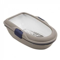 Zolux Cassetta Lettiera Furba Per Gatto Taupe/blu - Liquidazione