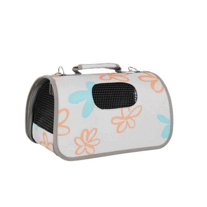 Zolux Trasportino "Flower" Grigio S