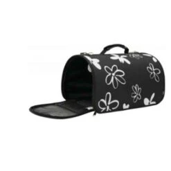 Zolux Trasportino "Flower" Nero L